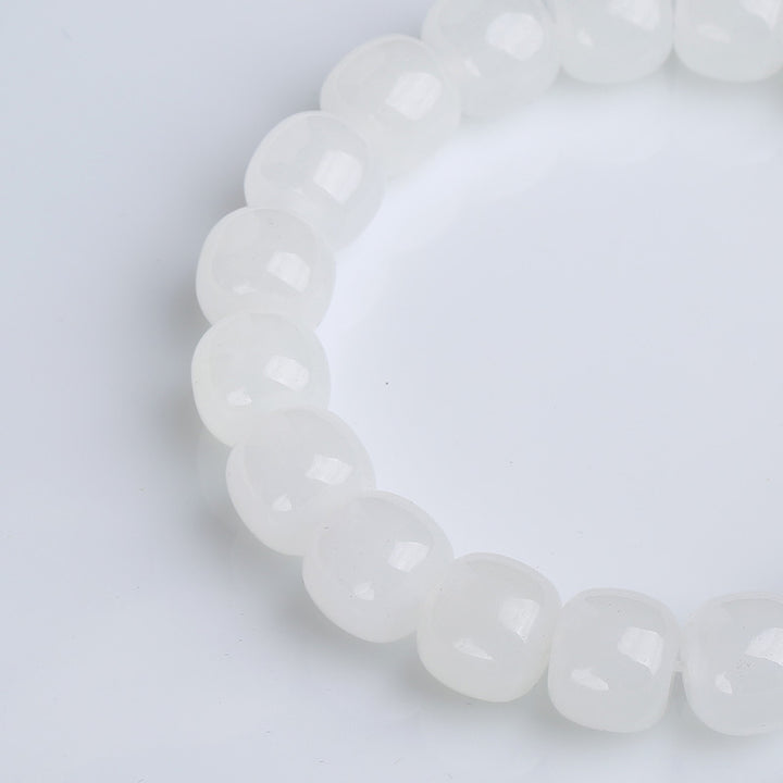 Buddha Stones Armband van jade met kleurverloop - image 13