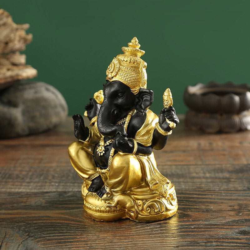Buddha Stones Tibetaanse Ganpati FengShui-decoratie - image 2