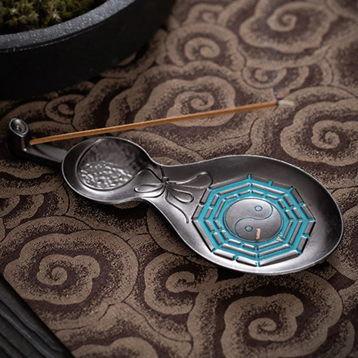 Kalebas Yin Yang Bagua Koper Zegen Wierook Decoratie - image 4