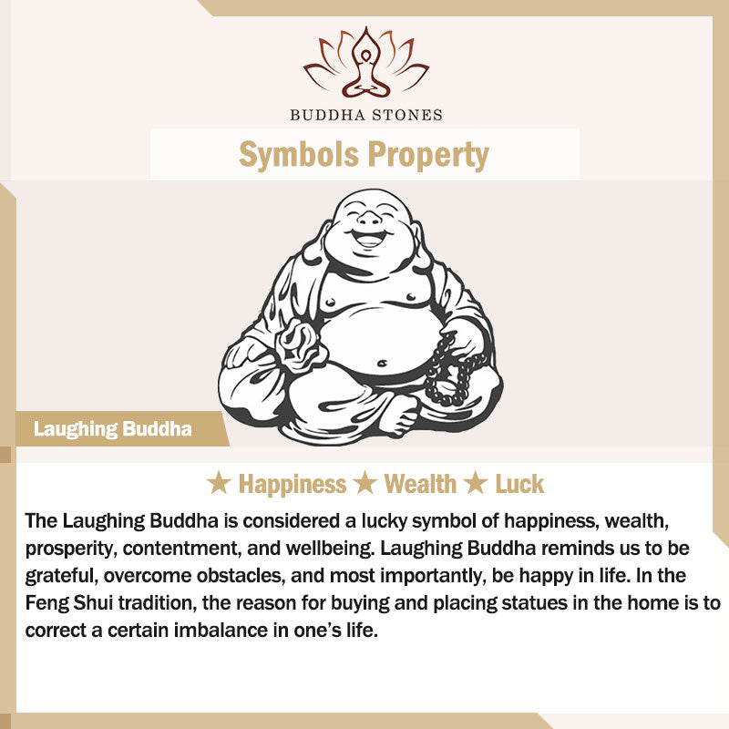 Buddha Stones Armband met lachende Boeddha, symbool van jade, rode agaat en amber. - image 13