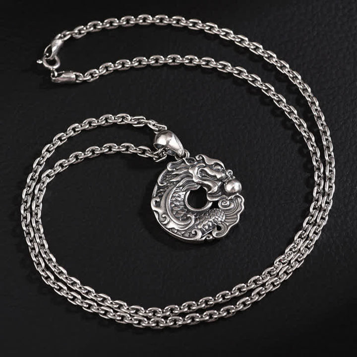 Buddha Stones Koi Vis Draak Vrede Gesp Rijkdom Ketting - image 10