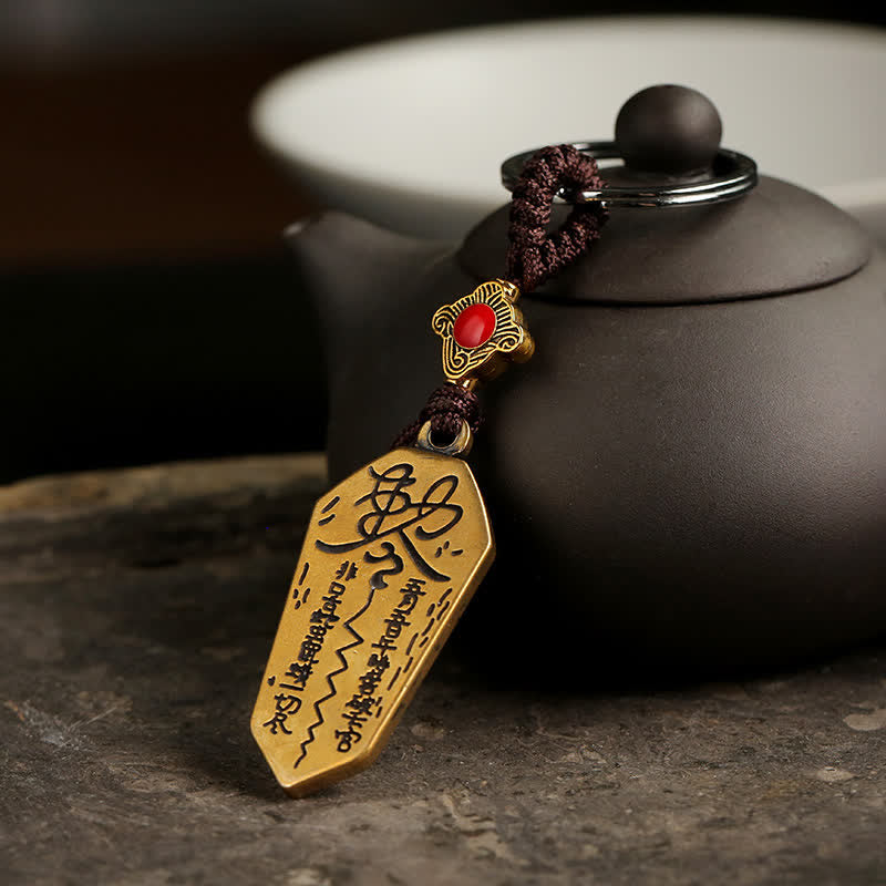 Feng Shui Bagua Yin Yang balans vrede sleutelhanger - image 2