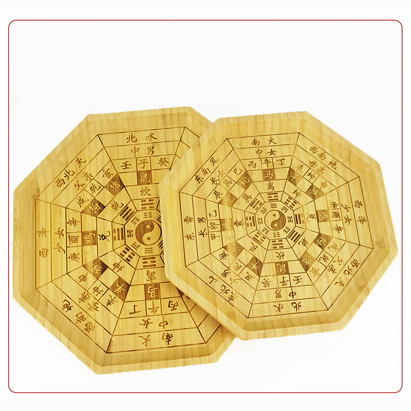 Feng Shui Bamboe Bagua Kaart Harmonie Energie Kaart - image 34