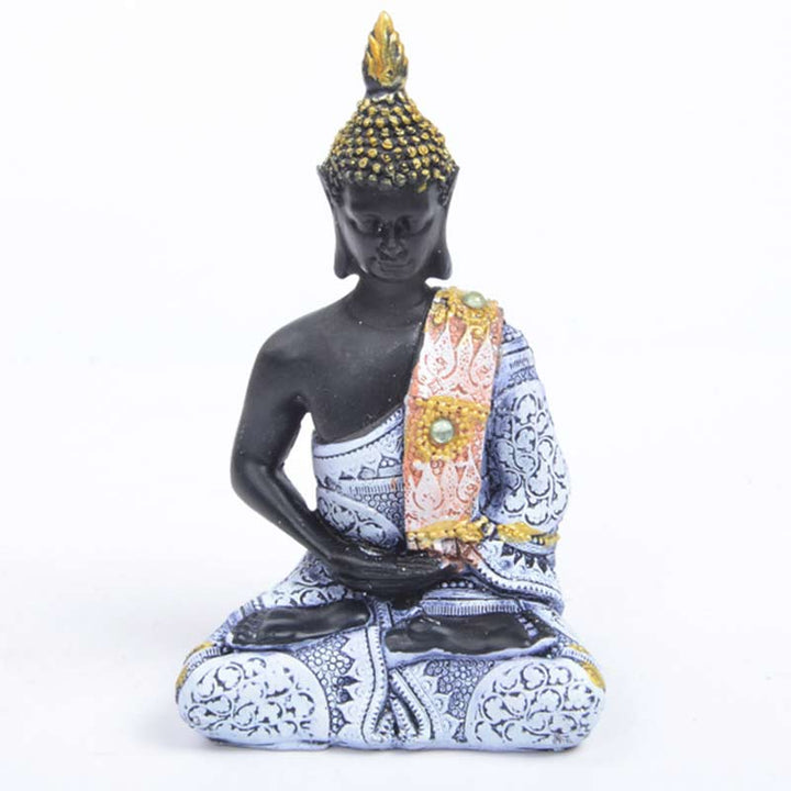 Buddha Stones Tibetaanse Boeddha FengShui-decoratie - Blauw - image 2