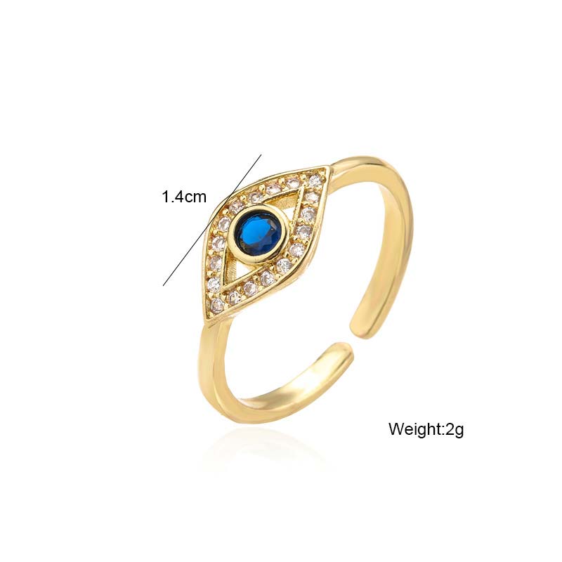 Buddha Stones Koperen Ring ter bescherming tegen het boze oog - image 4