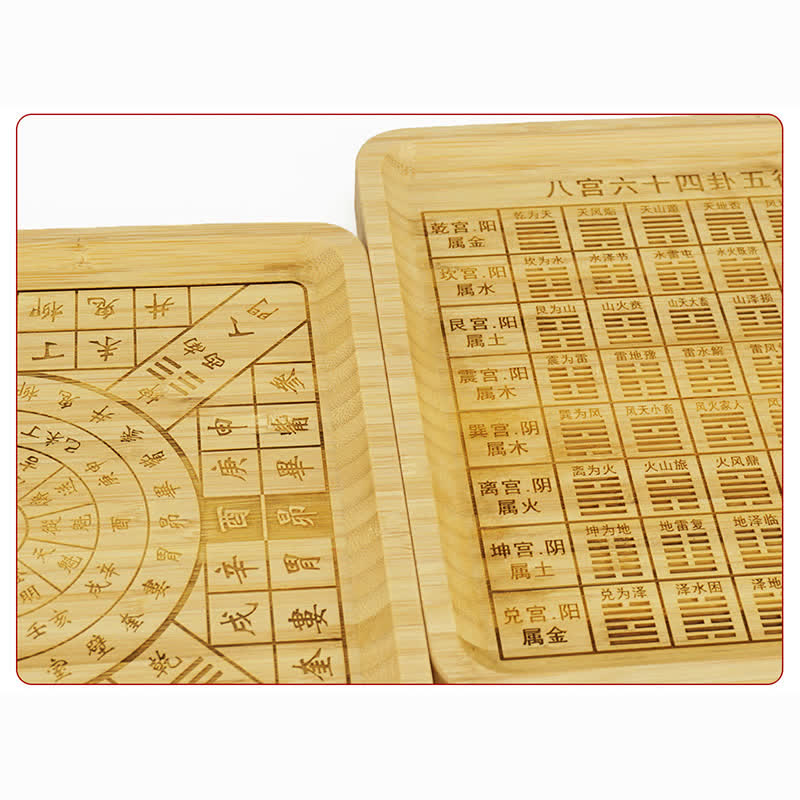 Feng Shui Bamboe Bagua Kaart Harmonie Energie Kaart - image 22