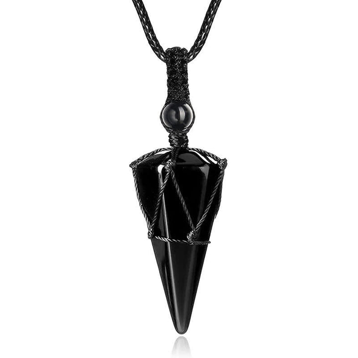Buddha Stones Obsidiaanbundel die negatieve energieën absorbeert - image 16