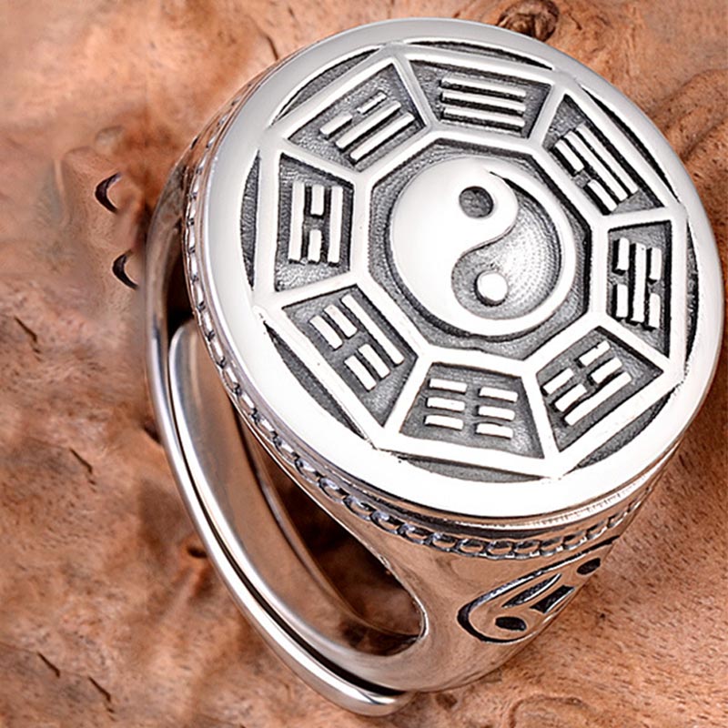 Yin Yang balans verstelbare Ring - image 1