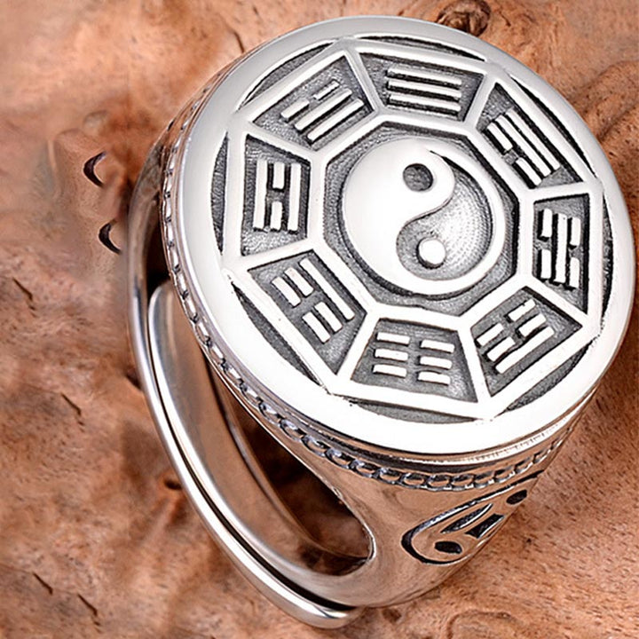 Yin Yang balans verstelbare Ring - image 1