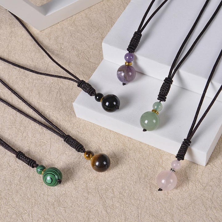 Buddha Stones Tibetaanse jade harmonie Ketting - image 15