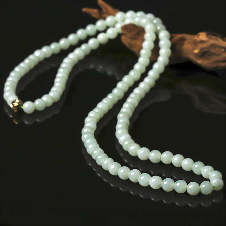 Armband van jade met 108 kralen (Mala). - image 3