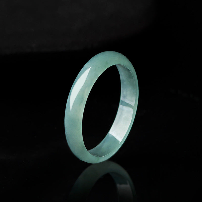 Buddha Stones Natuurlijke jade Ring voor voorspoed en bescherming. - image 9