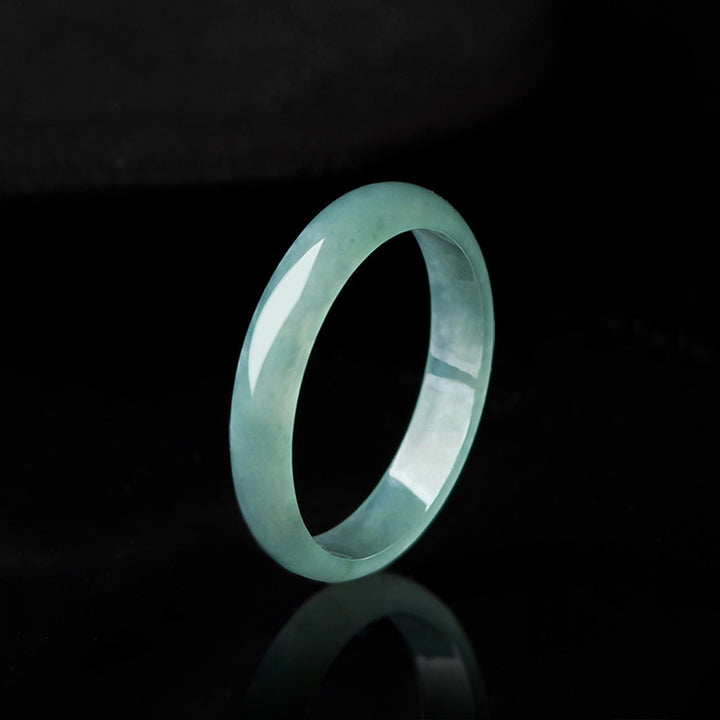 Buddha Stones Natuurlijke jade Ring voor voorspoed en bescherming. - image 9
