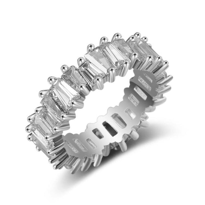 Eenvoudige koperen Ring met patroon, symbool voor rijkdom. - image 6