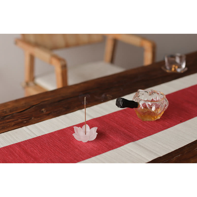 Buddha Stones Mini Lotus Liuli Kristal Genezing Meditatie Wierook - image 19