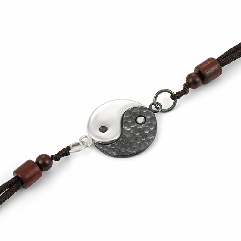 Buddha Stones Ketting met Yin Yang-balans en harmonie, 990 sterling zilver - image 12