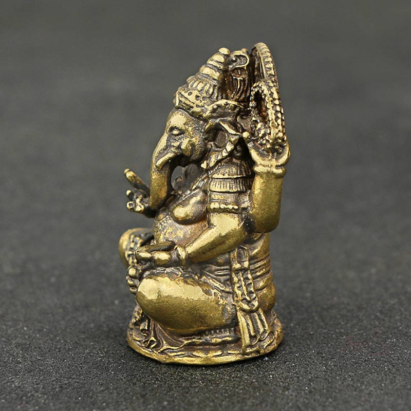 Buddha Stones Ganesh Ganpati Olifantenbeeld Rijkdom Huisdecoratie - image 3