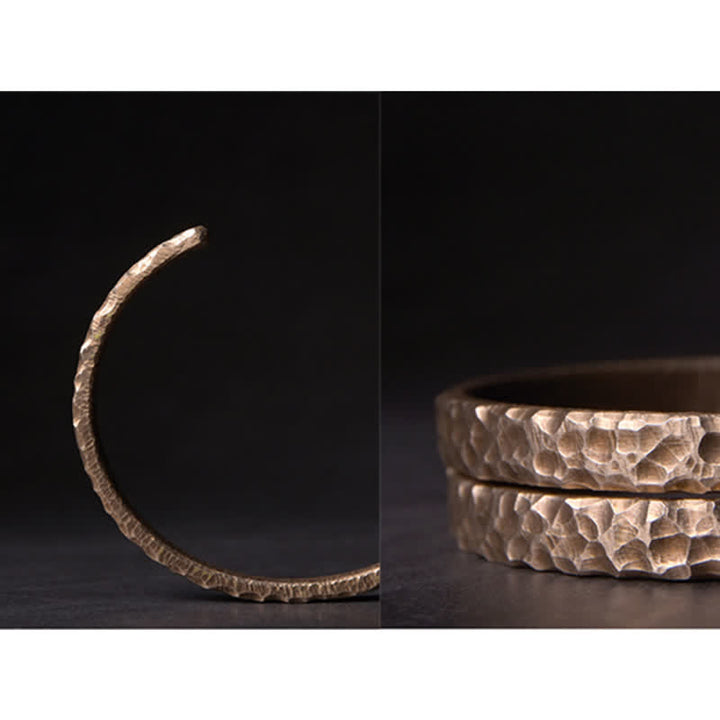 Buddha Stones Lavasteen Bangle Manchetarmband - image 19