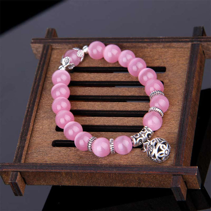 Buddha Stones Tibetaanse Armband met kattenoogmotief - image 12