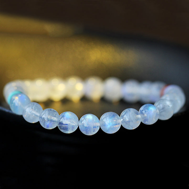 Buddha Stones Maansteen Armband voor rust, genezing en positieve energie - image 11