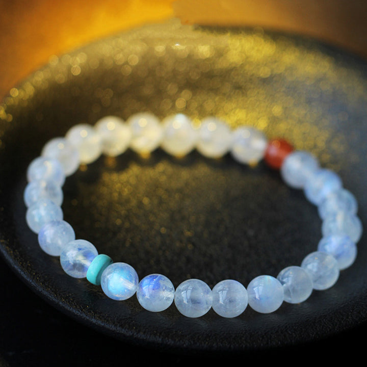 Buddha Stones Maansteen Armband voor rust, genezing en positieve energie - Maansteen - image 0