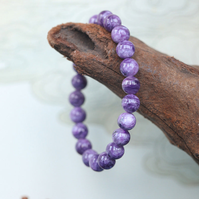 Buddha Stones Armband met amethistkristal voor positieve transformatie - image 5