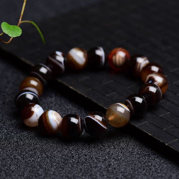 Buddha Stones Tibetaanse sardonyx Armband - image 2