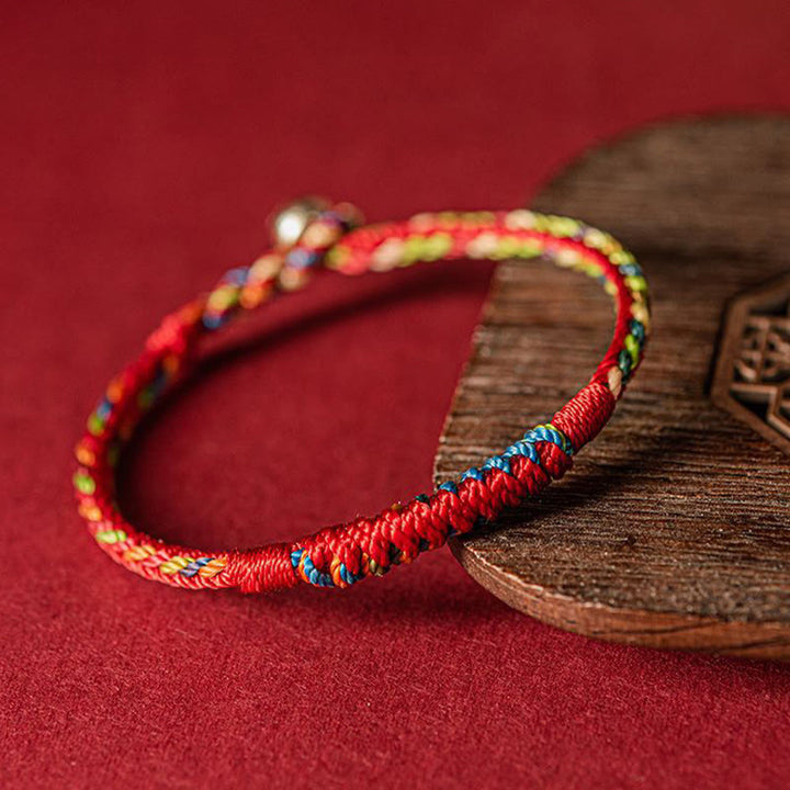 Buddha Stones Handgemaakte Armband van vijfkleurig draad - image 4