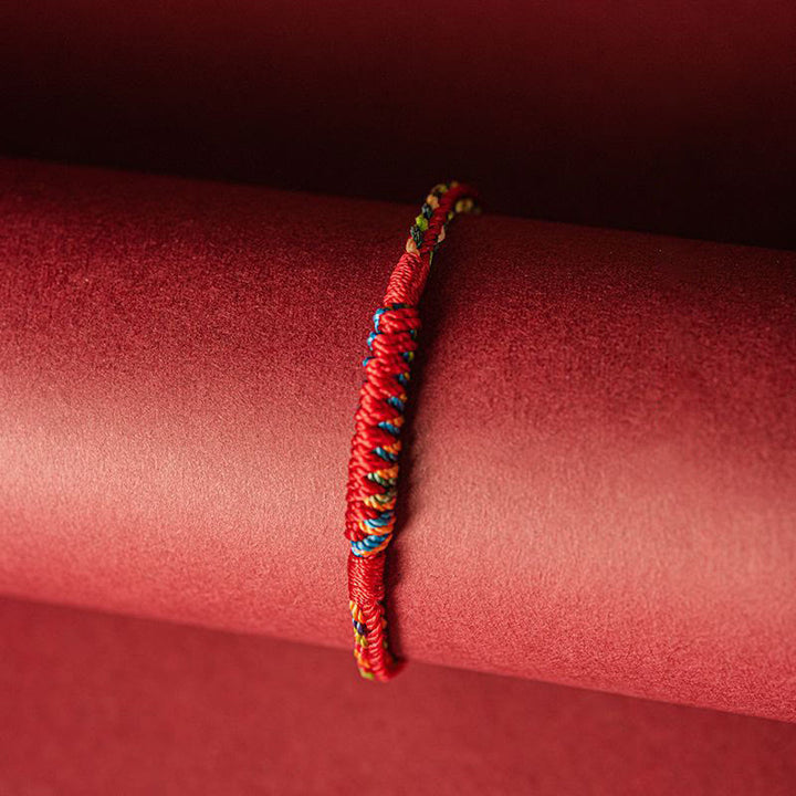 Buddha Stones Handgemaakte Armband van vijfkleurig draad - image 2