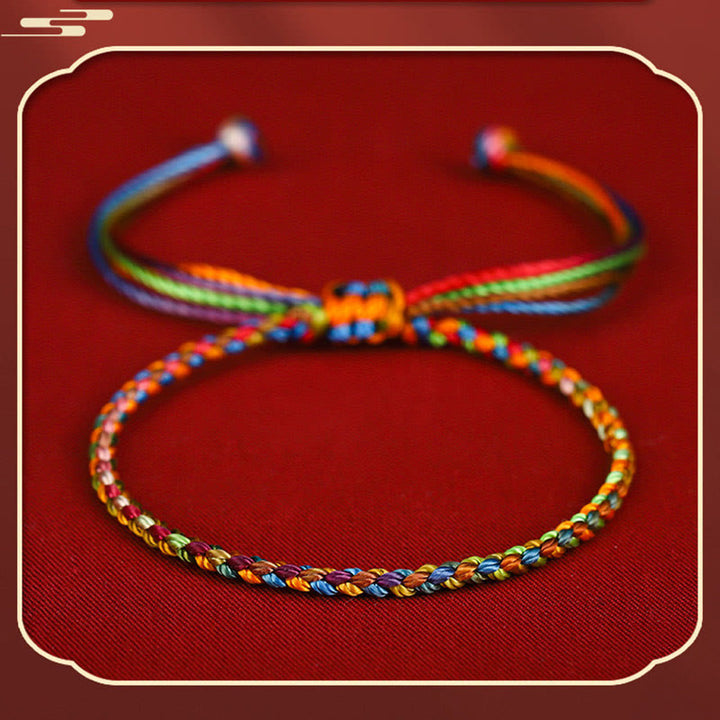 Buddha Stones "Moge al je wensen uitkomen" Armband met meerdere kleuren - image 5
