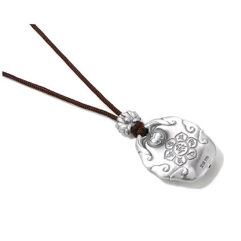 Buddha Stones Chinese dierenriem geboorte Boeddha Om Mani Padme Hum Lotus Mededogen Ketting - image 8