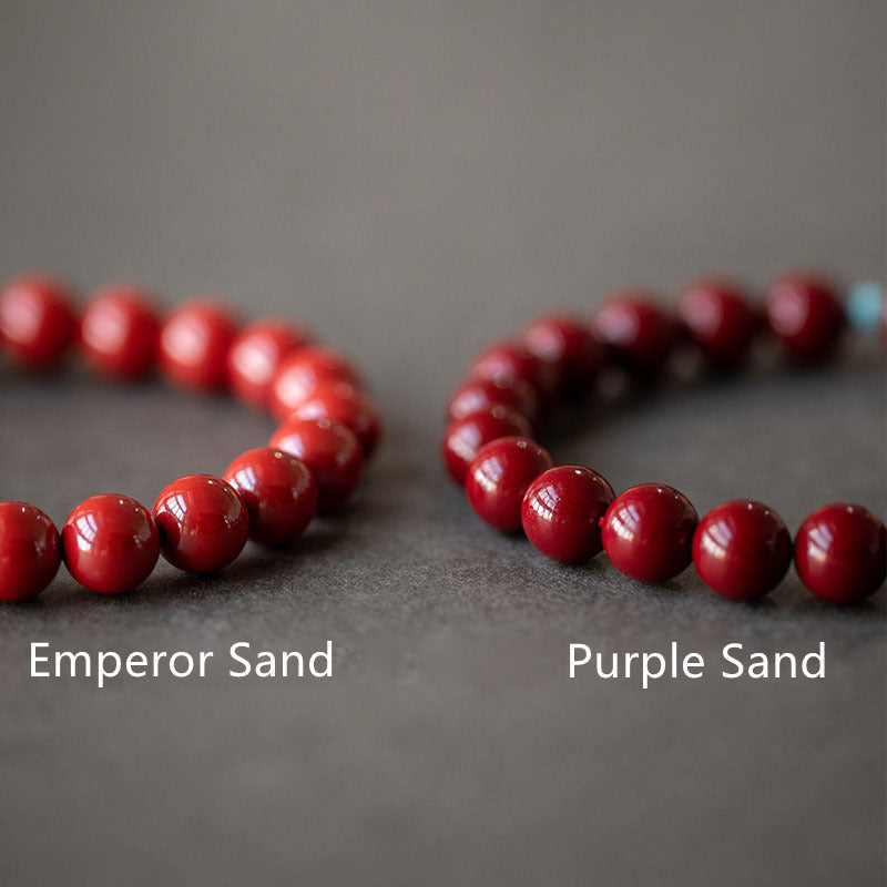Buddha Stones Armband van cinnabergroene aventurijn - image 5