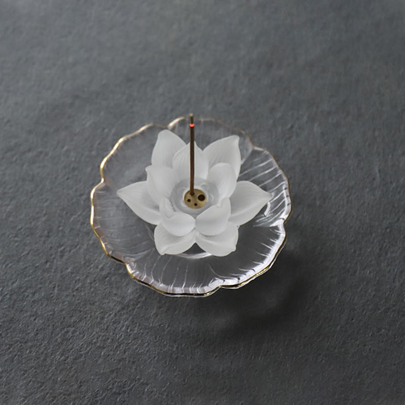 Buddha Stones Mini Lotus Liuli Kristal Genezing Meditatie Wierook - image 11