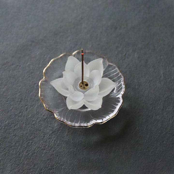 Buddha Stones Mini Lotus Liuli Kristal Genezing Meditatie Wierook - image 11
