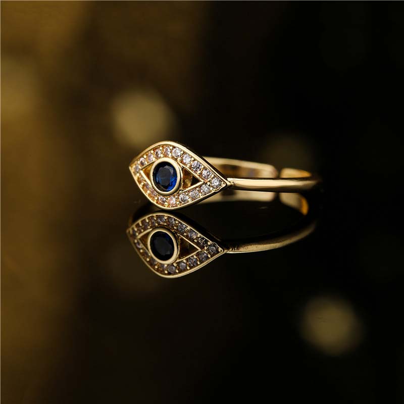 Buddha Stones Koperen Ring ter bescherming tegen het boze oog - image 2
