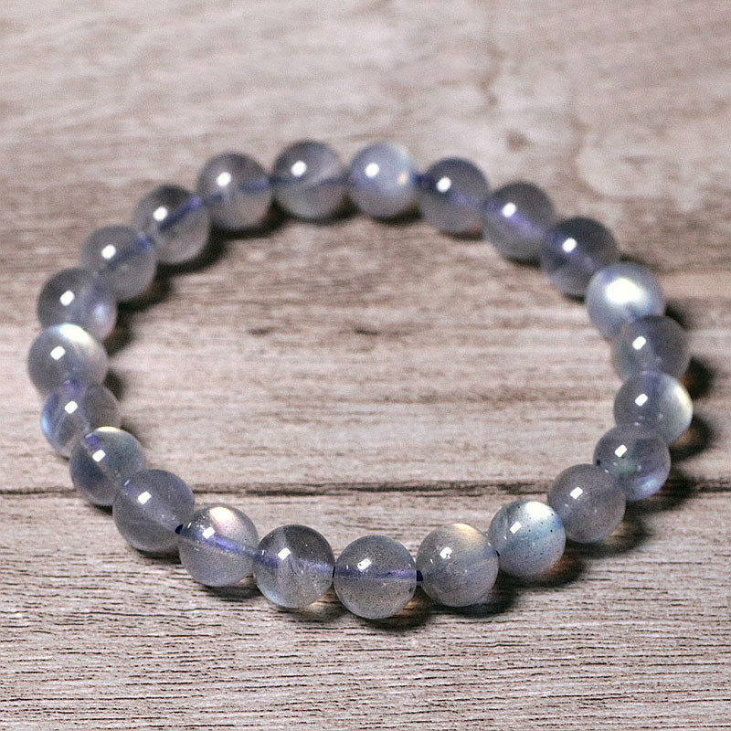 Buddha Stones Natuurlijke maansteen Armband voor rust en positiviteit - 8mm - image 9