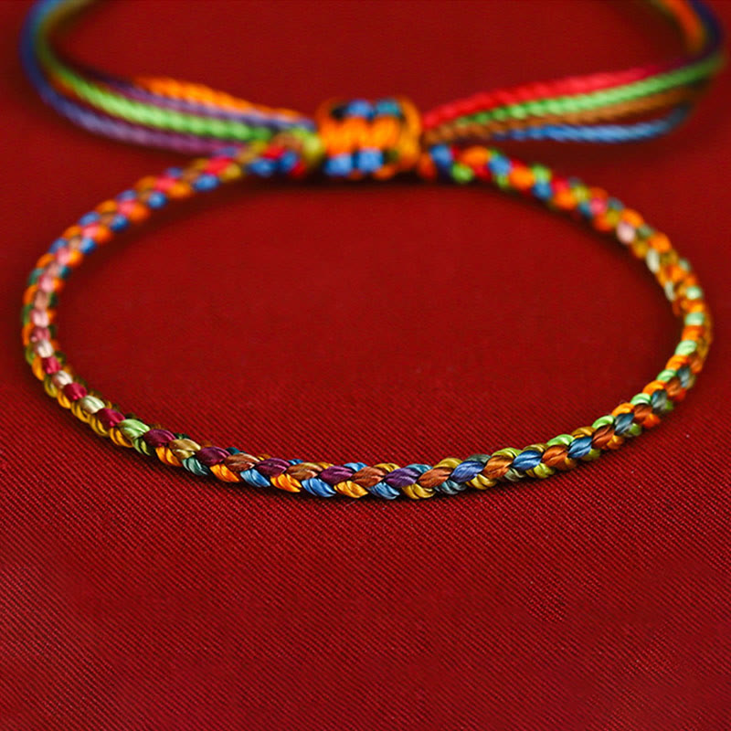 Buddha Stones "Moge al je wensen uitkomen" Armband met meerdere kleuren - image 10