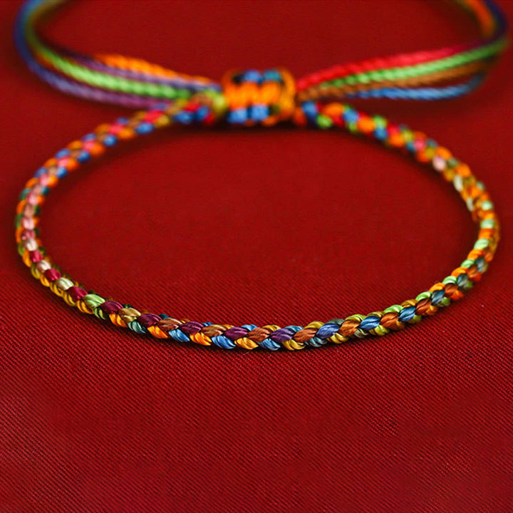 Buddha Stones "Moge al je wensen uitkomen" Armband met meerdere kleuren - image 10