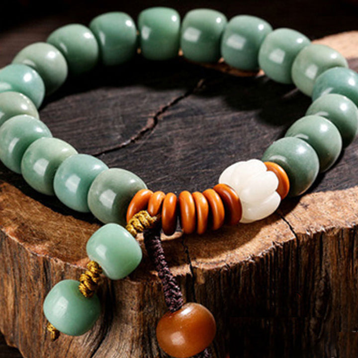 Buddha Stones Cyaan Bodhizaad Armband - image 1