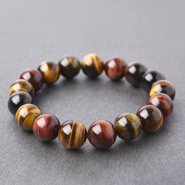 Buddha Stones Natuurlijke tijgeroog Armband voor positieve bescherming - image 8