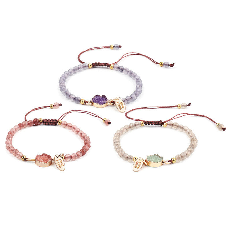 Buddha Stones Armband met natuurlijke kristallen bedeltjes - image 9