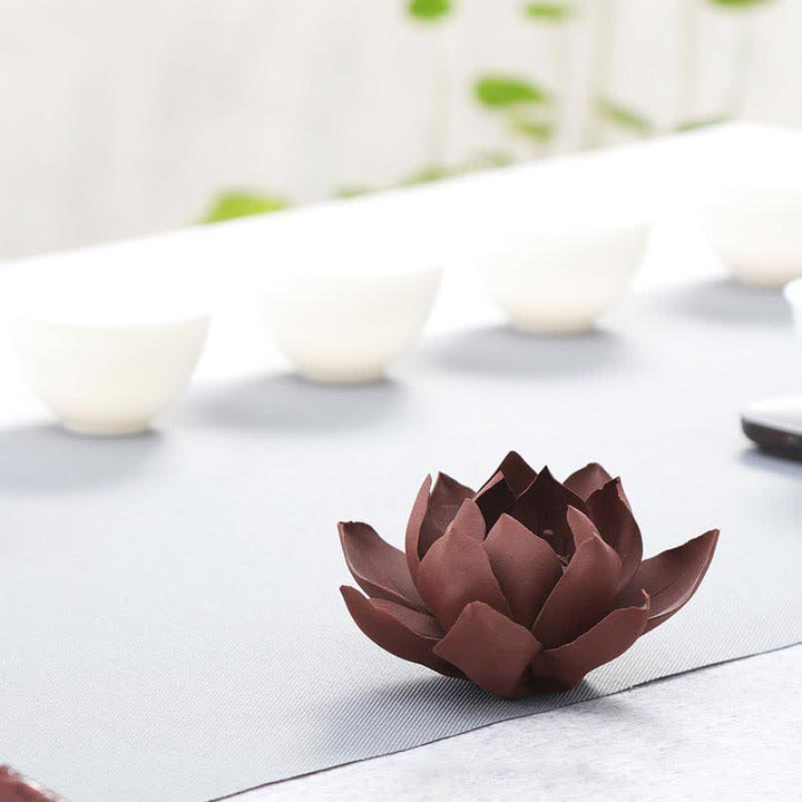 Buddha Stones Tibetaanse lotus Wierook decoratie voor positieve vrede - image 7