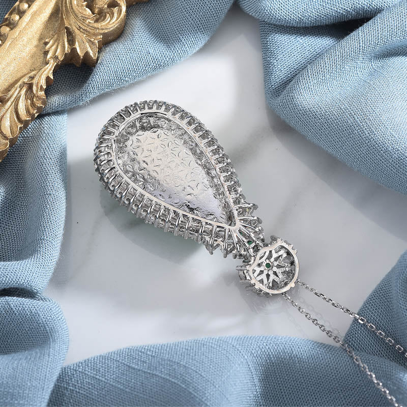 Cyaan Jade Harmonie Ketting - image 4