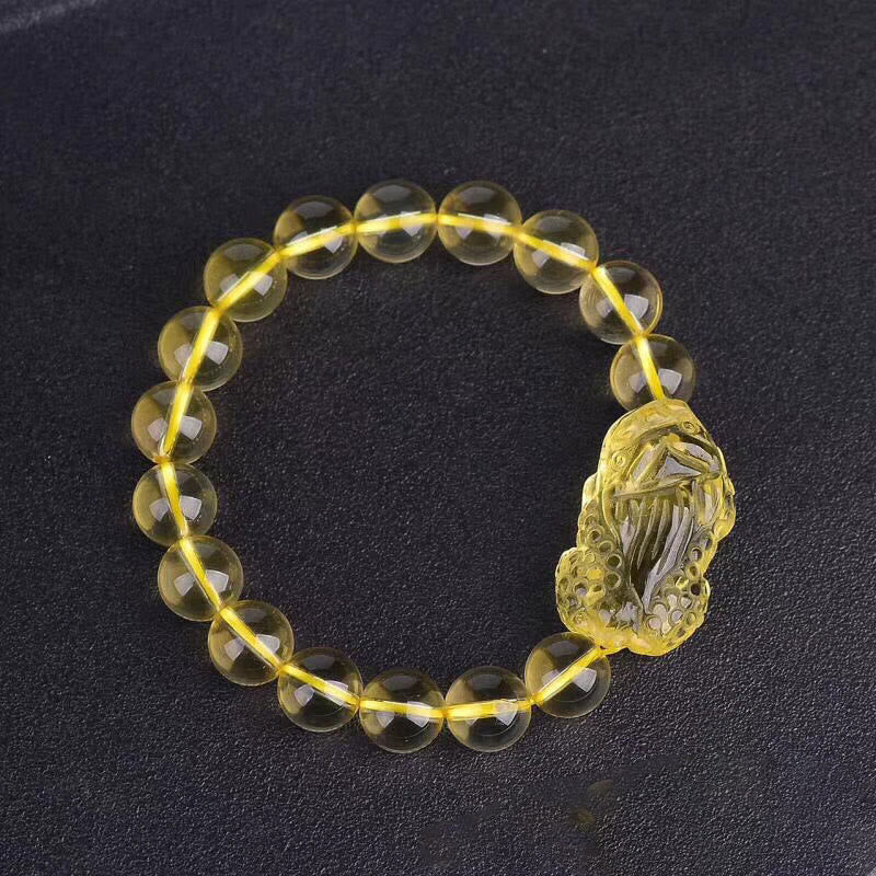 Natuurlijke citrien Pi Xiu Armband - image 2