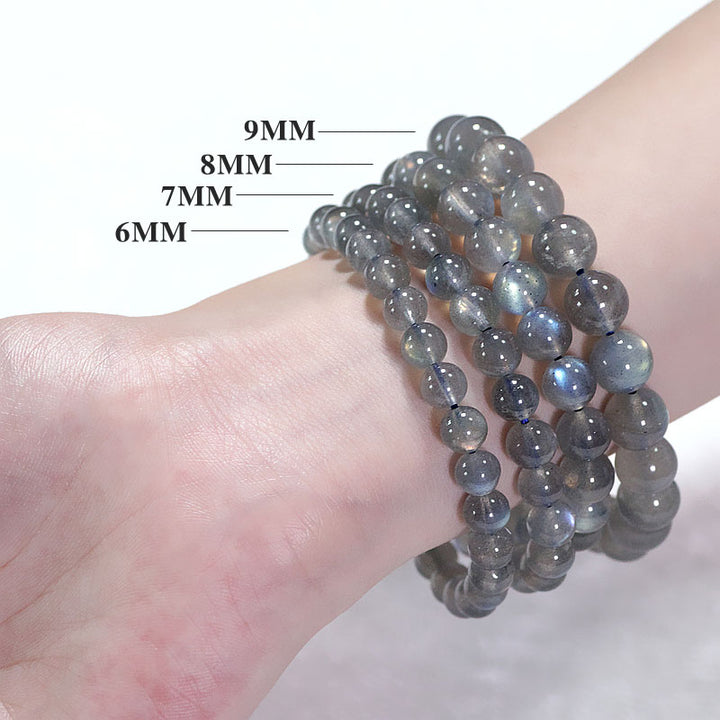 Buddha Stones Natuurlijke maansteen Armband voor rust en positiviteit - image 14
