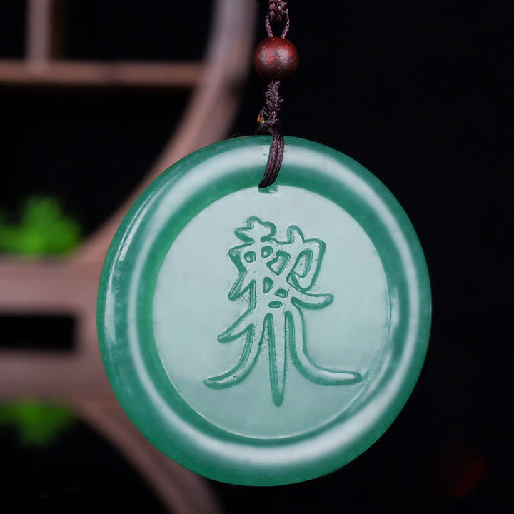 Buddha Stones Groene Aventurijn Yin Yang balans Ketting hanger - image 4