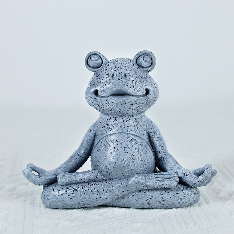 Buddha Stones Mediterende Zen Hond Kat Kikker Decoratie - image 11