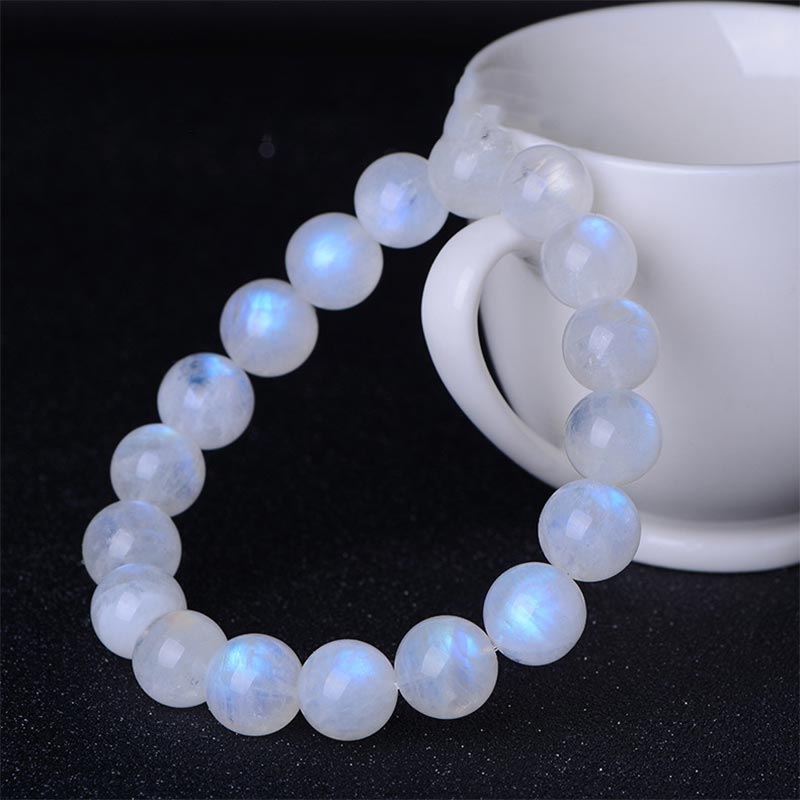Buddha Stones Armband van natuurlijke maansteen voor voorspoed - image 1