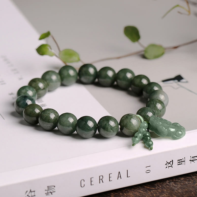 Tibetaanse jade PiXiu Armband - image 2
