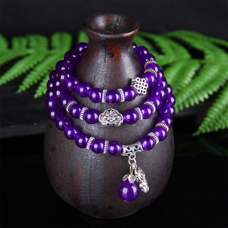 Buddha Stones De Amethist PiXiu Wealth Armband - image 2